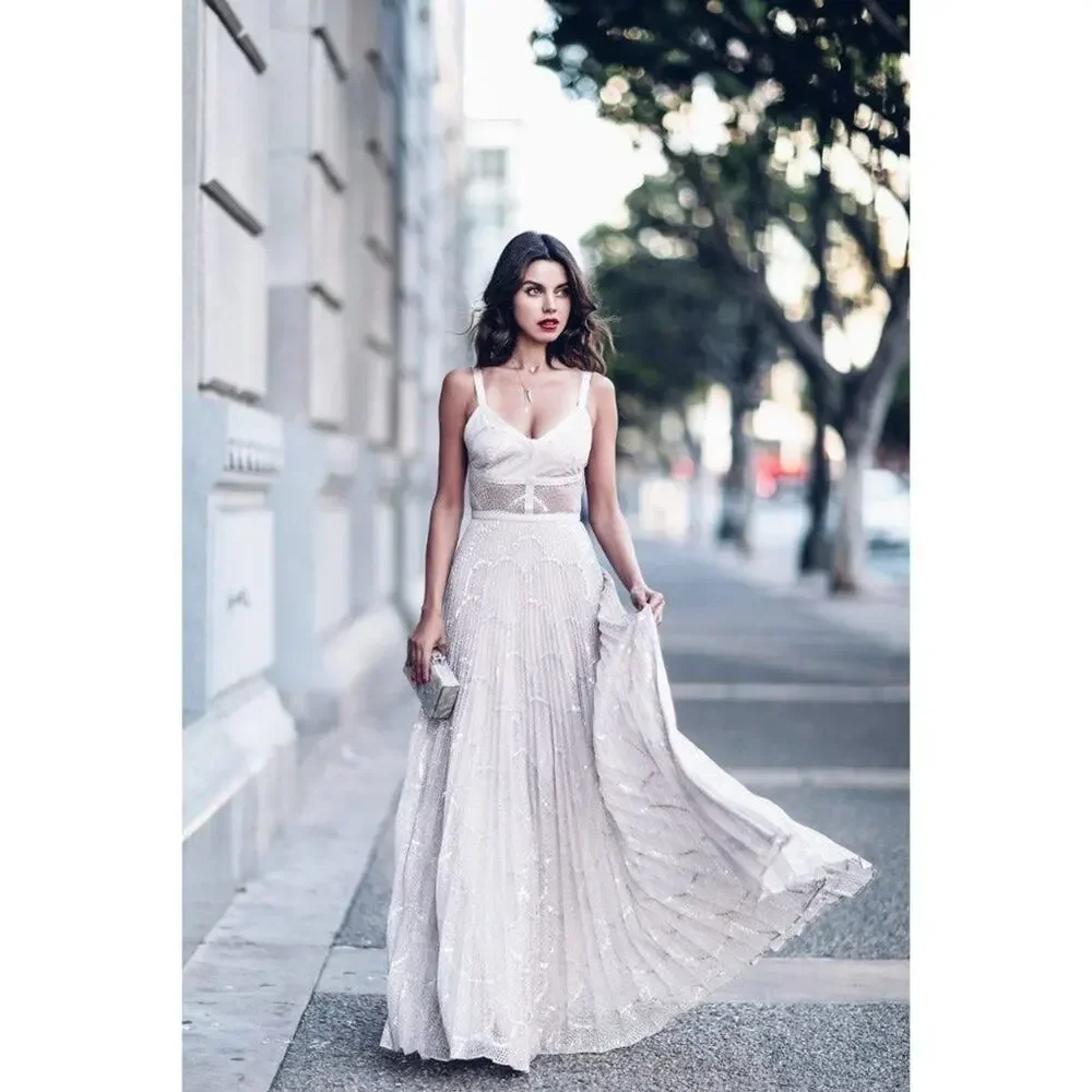 Alexis Isabella Gown Silver - Picture 5 of 10